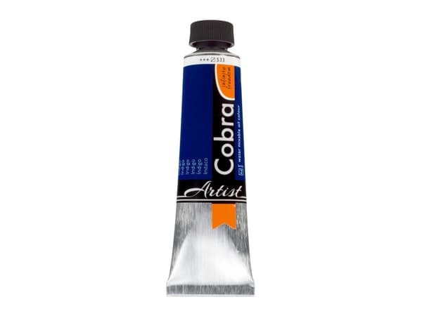 Cobra Artist Water-Mixable Oil Colour Tube Indigo 533