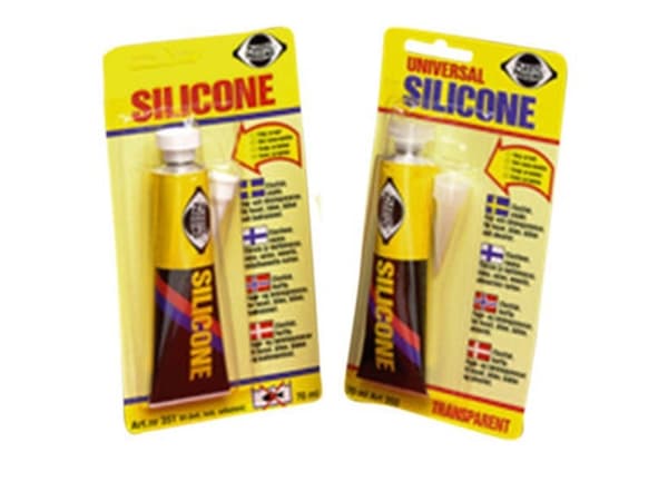 Plastfyllning silikon vit 40 ml - 2334390