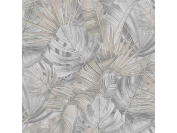 Sintra Wallpaper 525227 Grey Leaves (12)