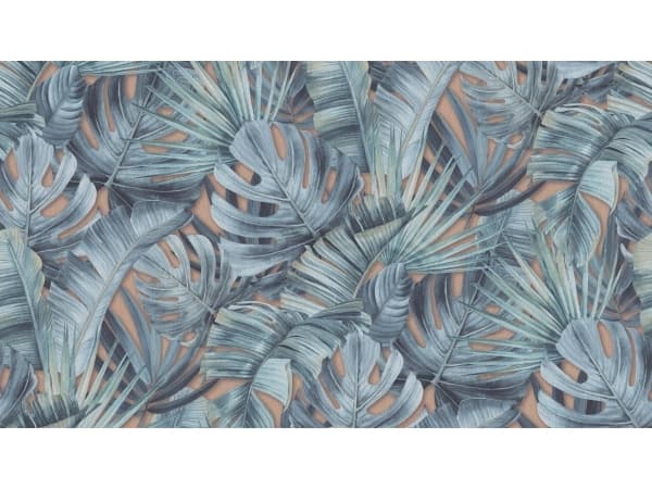 Sintra Wallpaper 525241 Blue Leaves (12)