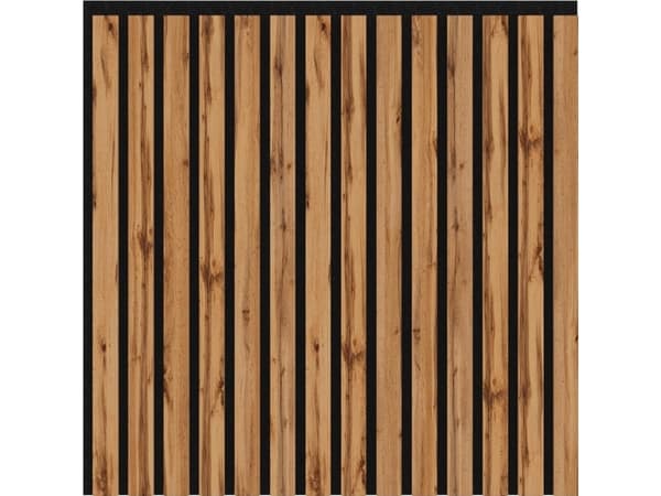 Grace akustisk panel 600X600x9mm Pecan
