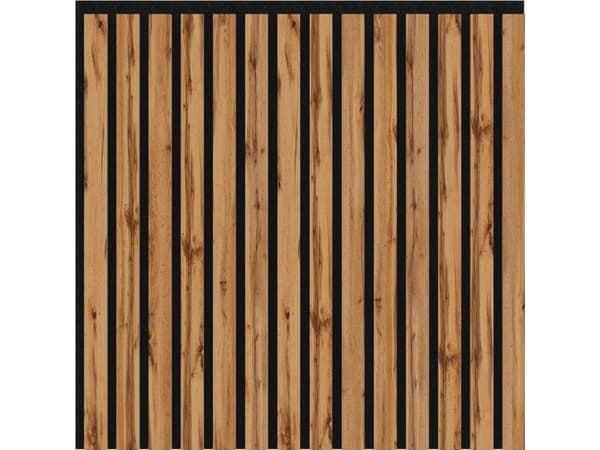 Grace akustisk panel 600X600x9mm Pecan