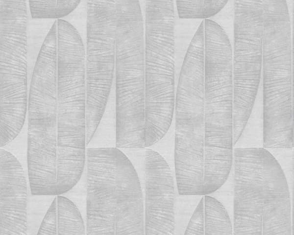 As_Creation Wallpaper 396582 Grey Leaves (12)