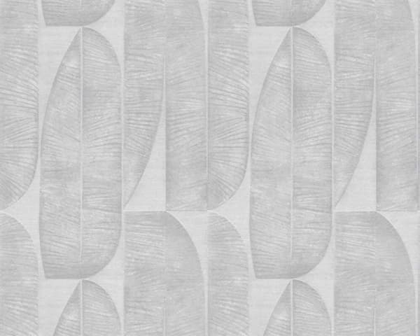 As_Creation Wallpaper 396582 Grey Leaves (12)