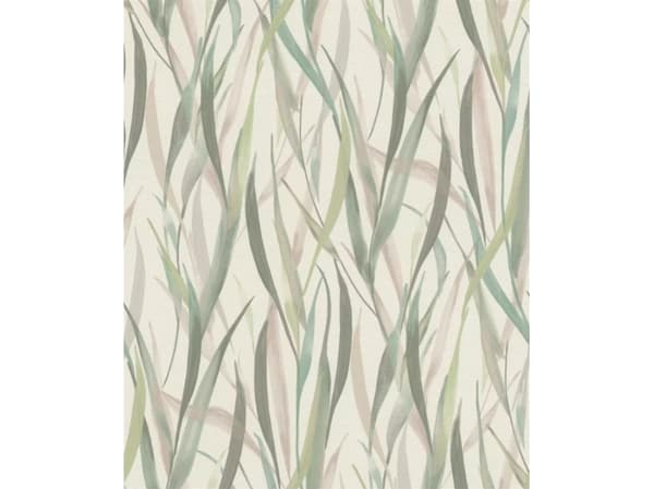 Rasch Wallpaper 330212 Green Yellow Leaves