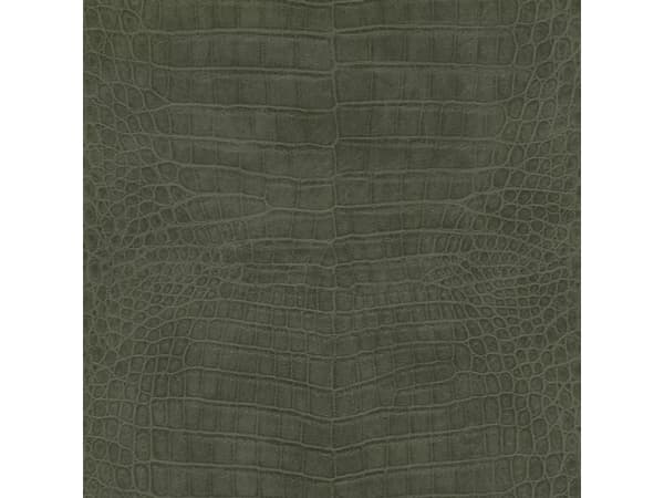 Rasch Wallpaper 751352 Green Crocod Skin