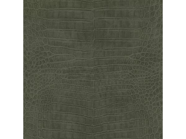 Rasch Wallpaper 751352 Green Crocod Skin