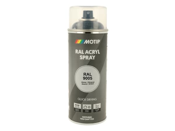 Motip Industri Ral 9005 kiiltävä 400ml