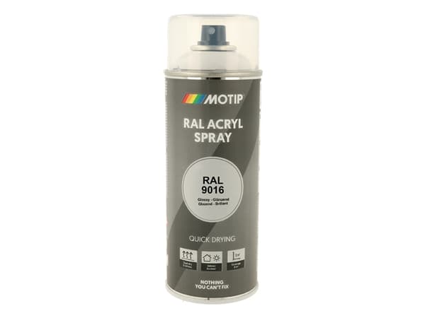 Motip Industri Ral 9016 kiiltävä 400ml