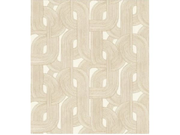 Rasch Wallpaper 868111 Gold White Geom
