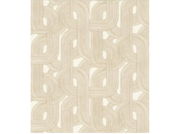Rasch Wallpaper 868111 Gold White Geom