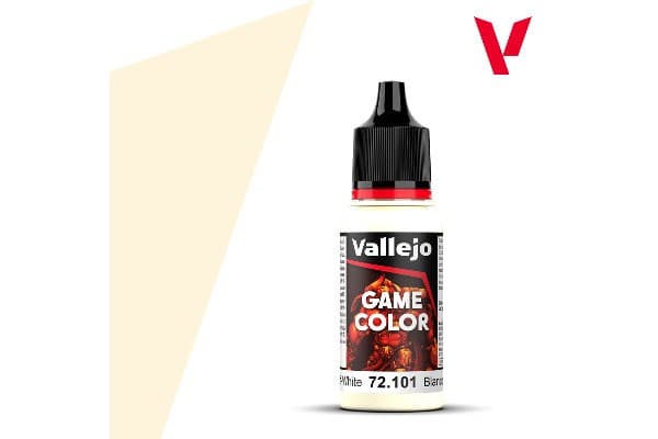 Vallejo 72.101, Hvit, Acryl maling, Væske, 17 ml, 1 stykker