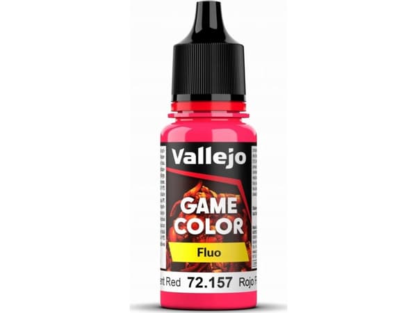 Vallejo 72.157, Röd, Akrylfärg, Vätska, 18 ml, 1 styck
