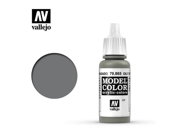 Vallejo 70.865, 17 ml, Grå, Matte, Flaske