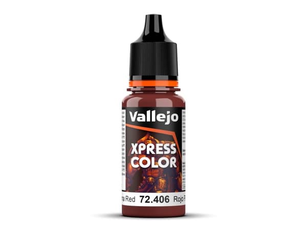 Vallejo 72.406, Punainen, Akryylimaali, Nestemäinen, 18 ml, 1 kpl