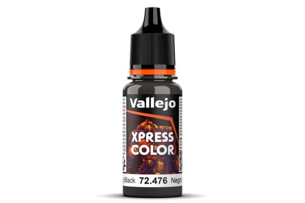 Vallejo Vallejo: 72.476 - Xpress Color - Greasy Black (18 ml)