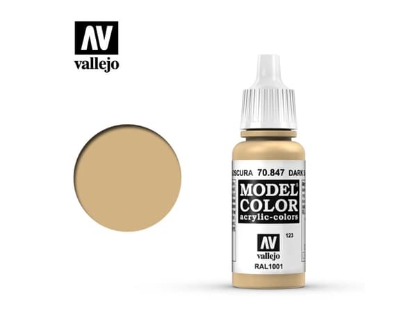 Vallejo 70.847, 17 ml, Brun, Matte, Flaske
