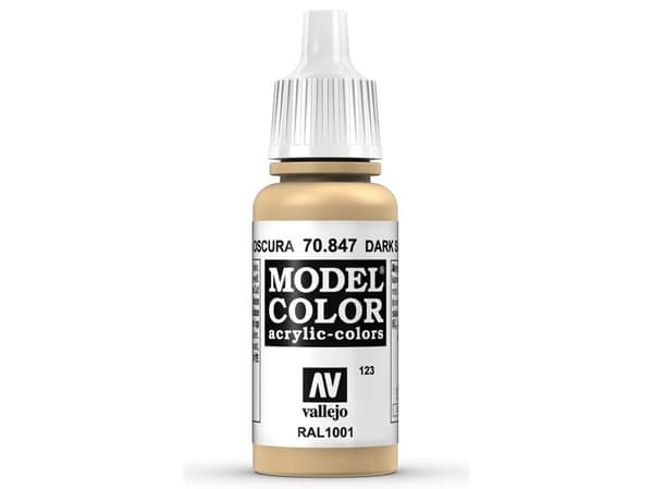Vallejo 70.847, 17 ml, Brun, Matt, Flaska