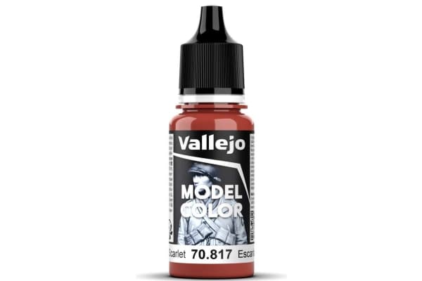 Vallejo 70.817, 17 ml, Röd, Matt, Flaska