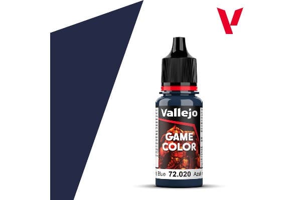 Vallejo 72.020, 17 ml, Blå, Matt, Flaska