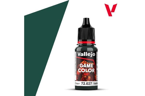 Vallejo 72.027, Grønn, Acryl maling, Væske, 17 ml, 1 stykker