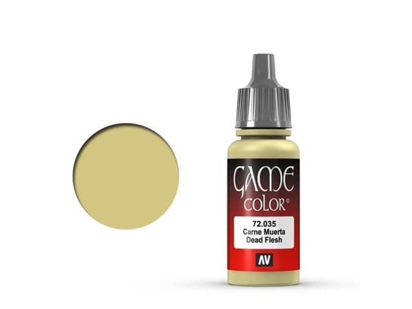 Vallejo Dead Flesh, 17 ml, Hud, Matt, Flaska
