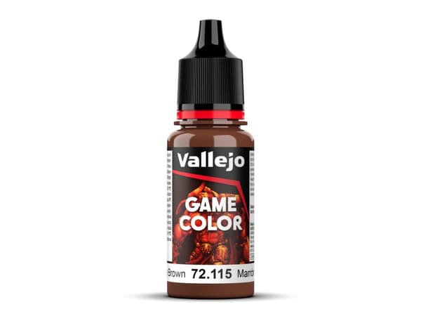 Vallejo 72.115, Brun, Akrylfärg, Vätska, 18 ml, 1 styck
