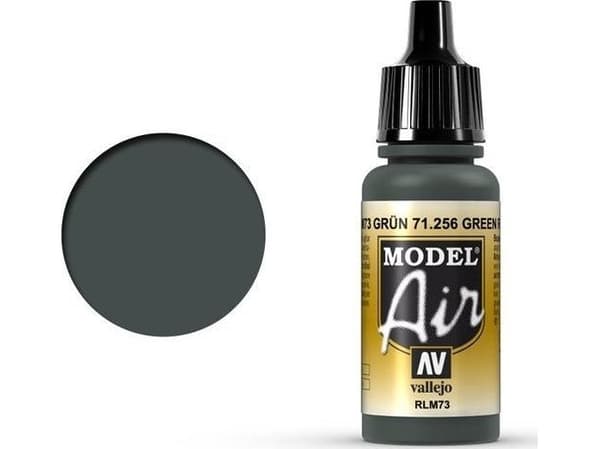 Vallejo 71.256, Grön, Akrylfärg, Vätska, 17 ml, 1 styck