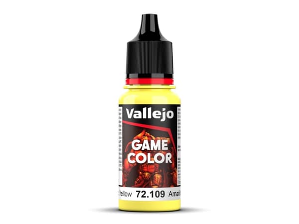 Vallejo 72.109, Gult, Acryl maling, Væske, 18 ml, 1 stykker