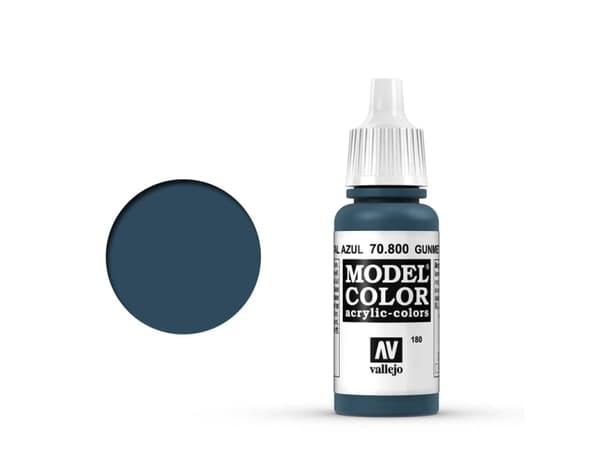 Vallejo 70.800, 17 ml, Blå, Matt, Flaska
