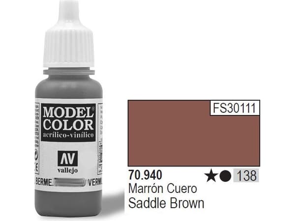 Vallejo 70.940, 17 ml, Brun, Matte, Flaske