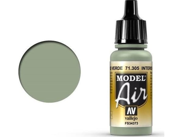 Vallejo 71.305, 17 ml, Grønn, Matte, Flaske