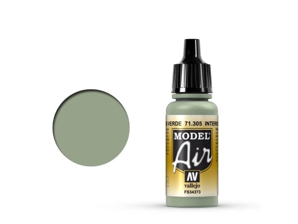 Vallejo 71.305, 17 ml, Grønn, Matte, Flaske