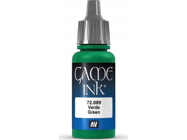 Vallejo 72.089, Grønn, Acryl maling, Væske, 17 ml, 1 stykker