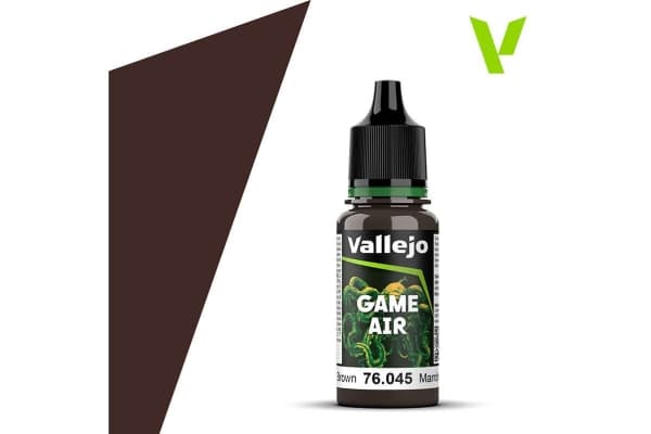 Vallejo Vallejo: 76.045 - Game Air - Charred Brown (18 ml)