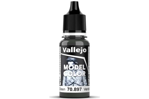 Vallejo 70.897, 17 ml, Grön, Matt, Flaska