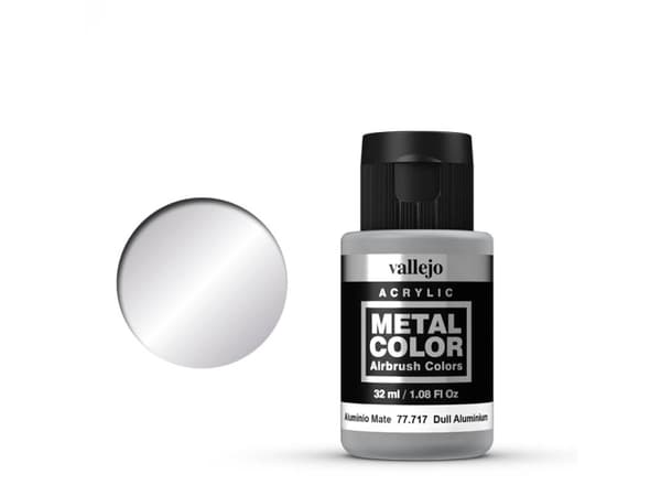 Vallejo 77.717, 32 ml, Grå, Metallisk, Flaska