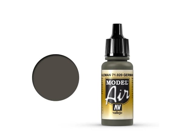 Vallejo 71.020, Grön, Akrylfärg, Vätska, 17 ml, 1 styck