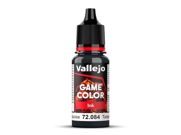 Vallejo 72.084, Turkis, Acryl maling, Væske, 18 ml, 1 stykker