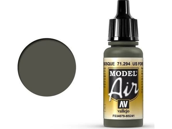 Vallejo 71.294, 17 ml, Grön, Matt, Flaska