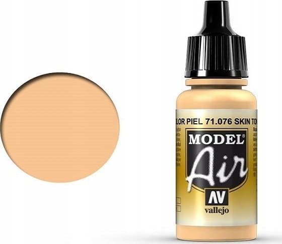 Vallejo 71.076, 17 ml, Rød, Matte, Flaske