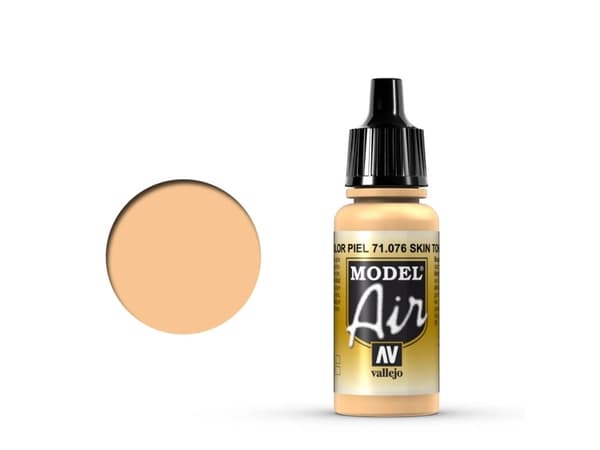Vallejo 71.076, 17 ml, Rød, Matte, Flaske