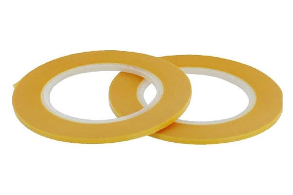 Vallejo T07003, Maskeringstejp för målning, Gul, Plast, Universal, 18 m, 2 mm