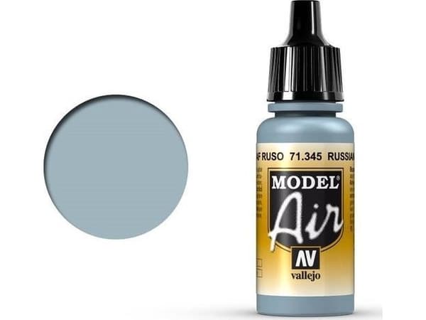 Vallejo 71.345, 17 ml, Sort, Grå, Matte, Flaske