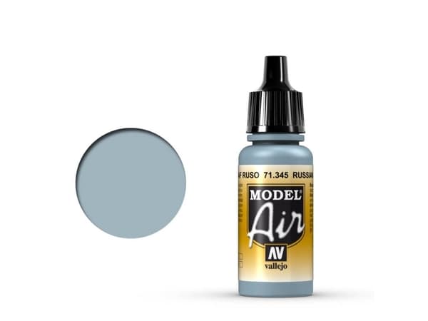 Vallejo 71.345, 17 ml, Sort, Grå, Matte, Flaske