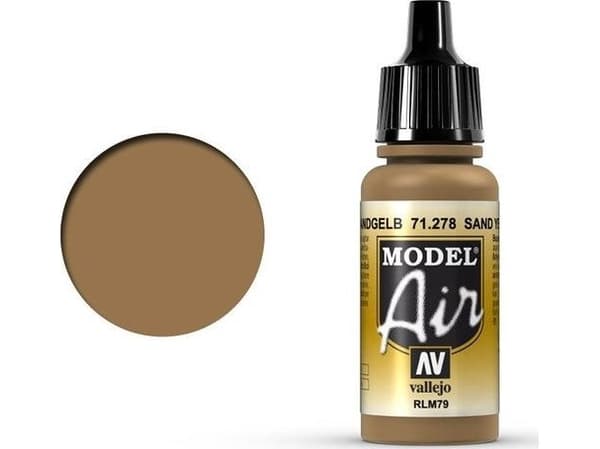 Vallejo 71.278, Brun, Acryl maling, Væske, 17 ml, 1 stykker