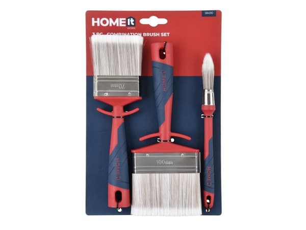Home it Work® Premium pensler i sæt á 1 rund Ø18 mm og 2 fl