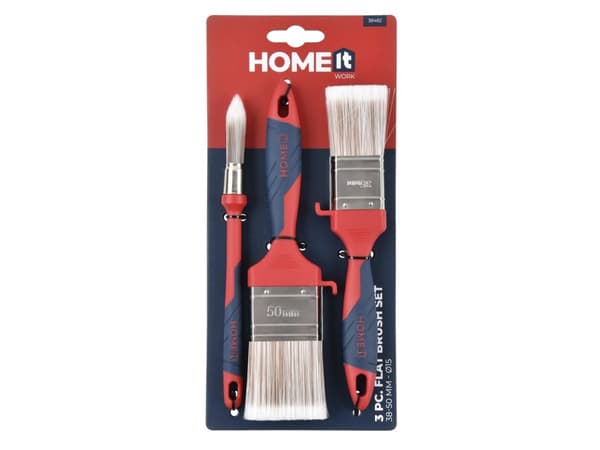 Home it Work® Premium pensler i sæt á 1 rund Ø15 og 2 flade