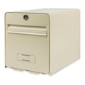 Miniatyrbilde 2 av 3: Brevboks Burg-Wachter   Beige Galvanisert stål 36,5 x 28 x 31 cm