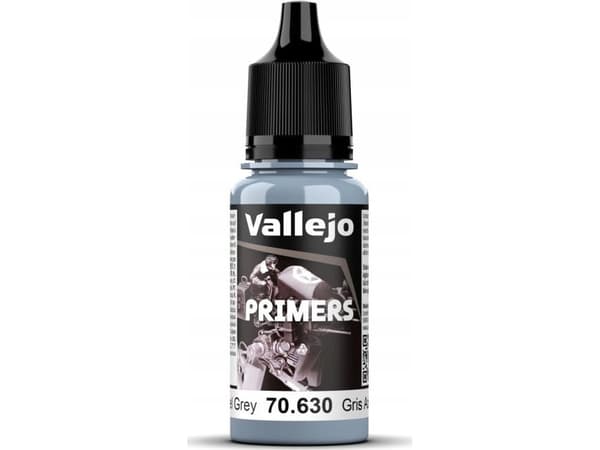 Vallejo Vallejo: 70.630 - Primers - Steel Grey (18 ml)